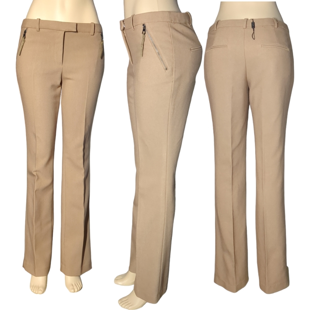 *New* NEXT  Luxury Tailored Tan Color Size 10 L. Dres pants